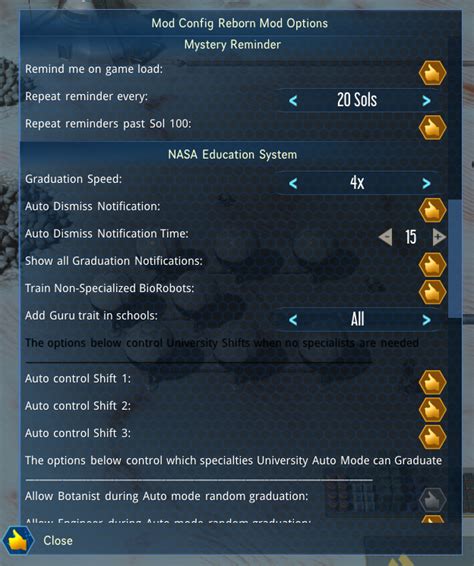 Mod Configuration Tool: Reborn .